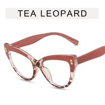 고급 고양이 안경테 여성용 안티 블루 라이트 눈 컴퓨터 장식 안경 유행