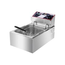 업소용 가정용 튀김기 실글 더블 치킨 감자 튀김, 10L x 2 더블 튀김기