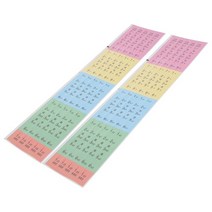현 악기 고쟁 가야금 고문고 입문 전문가 용 Guzheng-문자열 라벨 노래 데칼 고쟁 스케일 중국 치터 장식, 01 Colorful