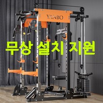 홈짐세트 스미스머신 가정용 헬스기구 파워렉 랙 A03, 15.기본(65KG)+100KG원판