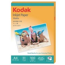 코닥 사진인화지 포토용지 A4 5740-300 1팩(100장), 단품