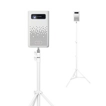 미닉스 미니 빔프로젝터 가정용 캠핑용 휴대용, 빔프로젝터+AS 2년+60인치 스크린세트