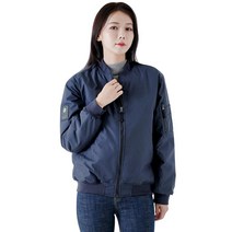 남녀공용 커플 블루종 항공 점퍼 공항 잠바 봄 가을 겨울 여자점퍼