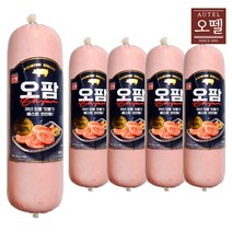 [퀴클리몰] 오뗄 오팜 반찬소세지 분홍소시지 부대찌개햄, 800g, 5개