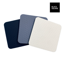 EDTC 층간소음 눌림방지 세탁기 건조기 커피머신 방음 방진 충격흡수 소음방지 조각매트, 하드조각 x 블랙, 1세트(4개)