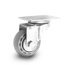 3인치 무소음 바퀴 경량 인라인 바퀴 캐스터 회전형, 3인치 경량 무소음 회전형