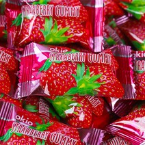 (무배)미성패밀리 오키오스트로베리 구미 80g 12입/벌크/젤리/간식, 1IJW_오키오스트로베리 구미 80g 12입