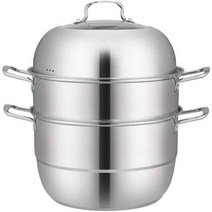 편백 스텐 찜기 2 3 4 단 찜냄비 찜기 스테인레스 스틸 레이어 스팀 쿠커 냄비 가스 전기 유도 그릴 스토브와 음식 요리 이중 보일러 작업