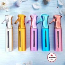 [체리니]미용실 분무기 안개 미세 분사 컬러 스프레이 300ml 택1, 메탈 퍼플