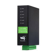 산업 등급 직렬 서버 듀얼 RS485 데이터 수집기 ​​듀얼 이더넷 네트워크 포트 인터페이스, POE Network Port Ver
