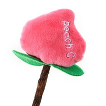 Dorakitten 1pc 고양이 개박하 장난감 플러시 벨 당근 복숭아 꽃 씹는 물린 애완 동물 용품 호의, 05 5