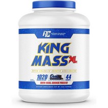 로니콜먼 전문가용 킹 매스 XL 6파운드 2.75kg 44서빙 다크 초콜렛 맛, 999