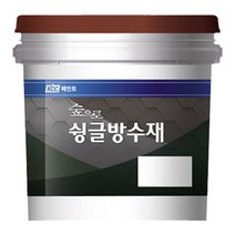 삼화페인트 슁글방수페인트 아스팔트슁글 지붕방수 방수제 18kg, kcc, 흑적색 16K
