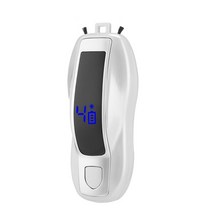 산소발생기 공기 청정기 목걸이 개인 웨어러블 공기 청정기 미니 휴대용 산소 바 usb, 하얀