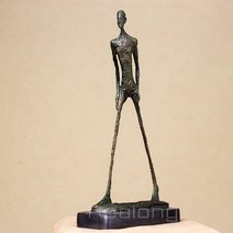 대형조각상 미니석고상 야외조형물 이색조각 청동 동상, 색상 1