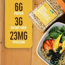 [미국직구] BetterBody Foods Organic Quinoa 680.0gram 1PACK, 수량, 상세참조