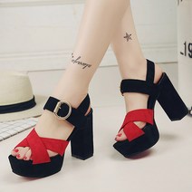 슈즈앤 포인트 버클 샌들 bt055