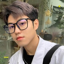 라네르 남녀공용 클로버 뿔테 안경테 패션 안경 2color