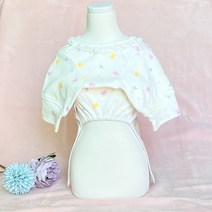 (맞춤제작)오가닉실내복 외출복 티셔츠, 토끼인형