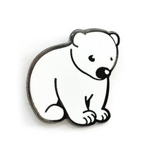 북극곰 뺏지-로고마크