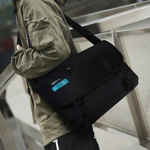 프롬슈 [프롬슈] 스트릿 라벨링 캐주얼메신저백 크로스백가방