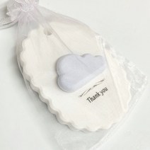 호두마루샵 돌답례품 웨딩답례품 개업선물 차량용방향제 구름타블렛석고방향제 석고방향제/오퓨저, 일반)다우니