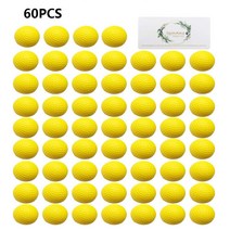 스마트라이프15 골프공 Smartlife15 Practice Foam Golf Balls, yellow, 1개