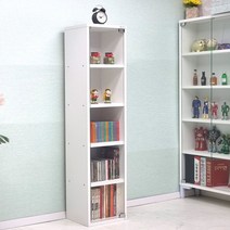 드림퍼니처 모던1200 유리문 깊이24cm 5단 장식장 dvd장 진열장 레고 피규어 미니어처 프라모델 다용도 수납장 소품 정리함, 모던1200 유리문깊이24cm가로30cm5단 화이트