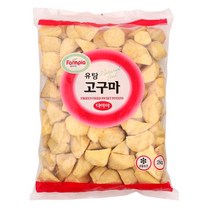 포베이커 에어프라이어 냉동 감자튀김 조리 가능한 팜피아 냉동 유탕 맛탕 고구마 스틱 2kg, 단품