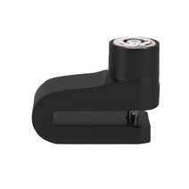 SP모터스 디스크 브레이크 도난 방지 컬러 자물쇠, 블랙