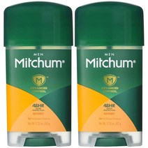 2.25 Ounce (Pack of 2) Mitchum Clear Gel Antiperspirant & Deodorant for Men Super Sport - 2.25 oz, 1