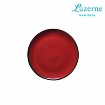 [KT알파쇼핑](사은품)루전 고급 식기 레드 원형 접시, 기본상품