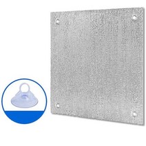 두꺼운 창 유리 차양 필름 차양 보호 패드 방 사무실 절연 필름 자외선 차단 알루미늄 호일, Silver+40x60 CM