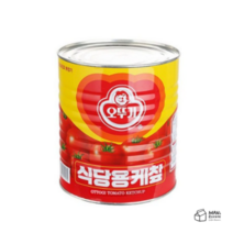 오뚜기 오리지널 대용량 토마토 케첩 3.3kg, 6개
