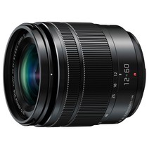 파나소닉 표준 줌 렌즈 마이크로 포서즈용 루믹스 G VARIO 12-60mm/F3.5-5.6 ASPH./POWER O.I.S H-FS1206, 단일옵션