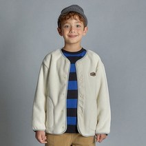 인디고뱅크키즈 앤드 후리스 넥리스 자켓 2COLORS IKJM21N3E