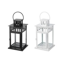 이케아 BORRBY 보르뷔 양초랜턴/랜턴/향초홀더/양초홀더, 화이트_102.701.43