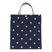 (주)더해피 다용도 조리개 파우치 가방 주머니 피크닉 에코백 도시락 보조 신주머니, 17. 더해피 다용도 주머니-별빛(네이비)