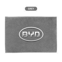 스웨이드 플리스 자동차 수건 마이크로 화이버 세척 천 BYD F3 I3 F0 F6 S6 S8 E5 E6 G3 G6 L3 S7 M6 SUV, 04 GRAY