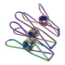 무지개 책 집게 서류 종이 페이퍼 홀더 철 쇠 금속 사무용 문구 북 클립 악보 바인더 폴라로이드 사진 대형