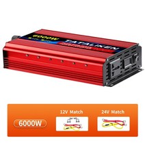 차량용 인버터 dc12v24v to ac 220v voltage 5060hz power solar transformer pure sine waveconverter with, 6000w, 12v60hz