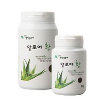 알로에 환 85g (알로에생잎 3.5kg을 말리면 알로에환 85g이 만들어집니다.)