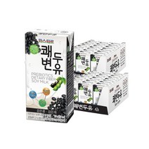파스퇴르 쾌변두유 검은콩 190mL 24팩 X2 (48팩)