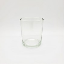 제이앤메이드 캔들용기 투명 원형, 90ml, 1개