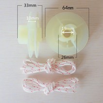 소형전기톱 충전식 체인 Chainsaw 3800 리코일 스타터 풀리 로프 키트 fit Chinese 38cc 체인 톱 Zenoah Ko, 한개옵션0