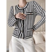 이상한 변호사 우영우 최수연 자켓 재킷 체크 가디건 숏 크롭 트위드 노카라 여성 정장 봄 가을