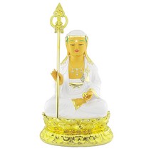 [TK]백의불상지장2자7치(연꽃좌대) 불상