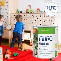 AURO No.126-90 아우로 하드 오일 0.375L(약8m2시공) 천연오일, 단품, 375ml, 1개
