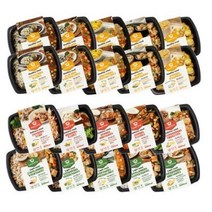 다즐샵 식단관리 도시락 4주 식단 15종 20팩 (건강한10팩+맛있는5팩+가벼운5팩), 10세트