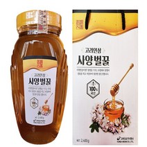 고려인삼 - 사양 벌꿀(아카시아) 2 400g 선물용으로강추 100% 국산, 2400g